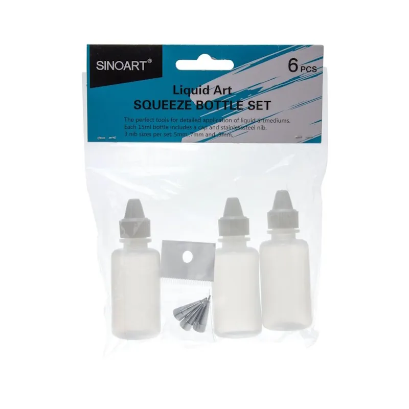 Sinoart Squeeze Bottle Set (6 piece)