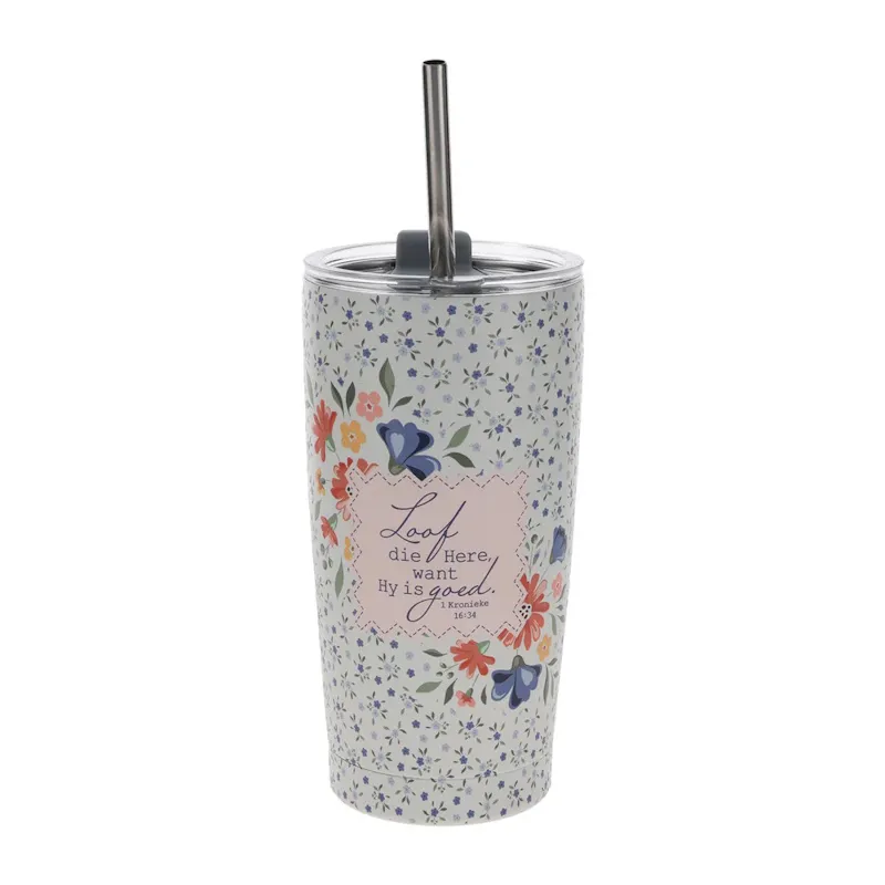 Loof die Here Stainless Steel Travel Mug (SMUG356)