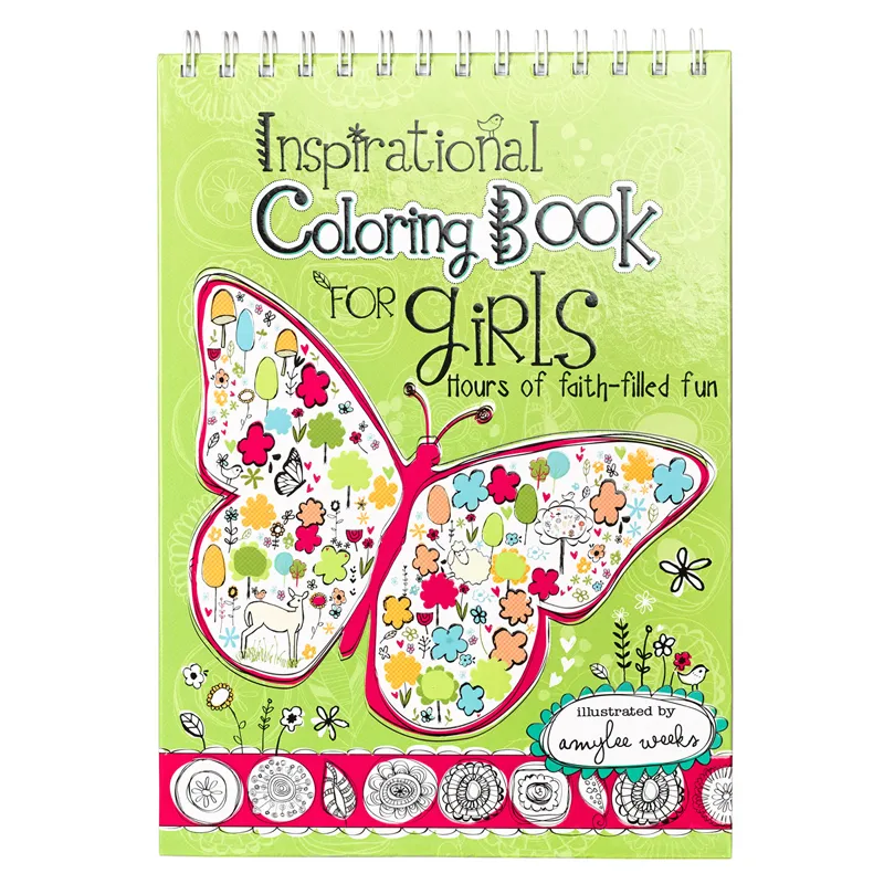 Inspiration Colouring Book for Girls