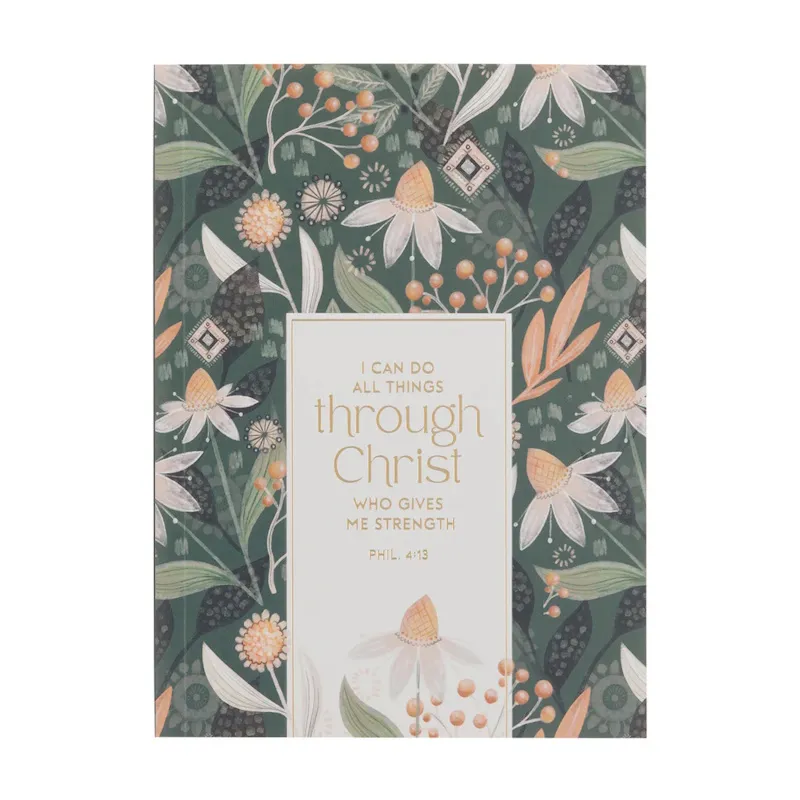All Things Through Christ Notebook (NBB003)