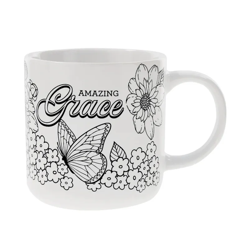 Amazing Grace Ceramic Colouring Mug (MUG1372)