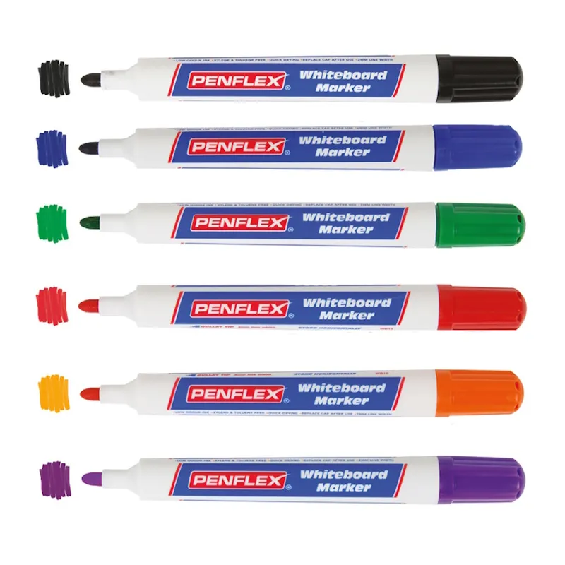 Penflex WB15 Whiteboard Marker (6 assorted)