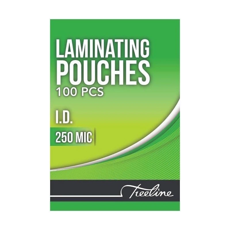 Treeline ID Laminating Pouches 250mic (95 x 65mm) (100)
