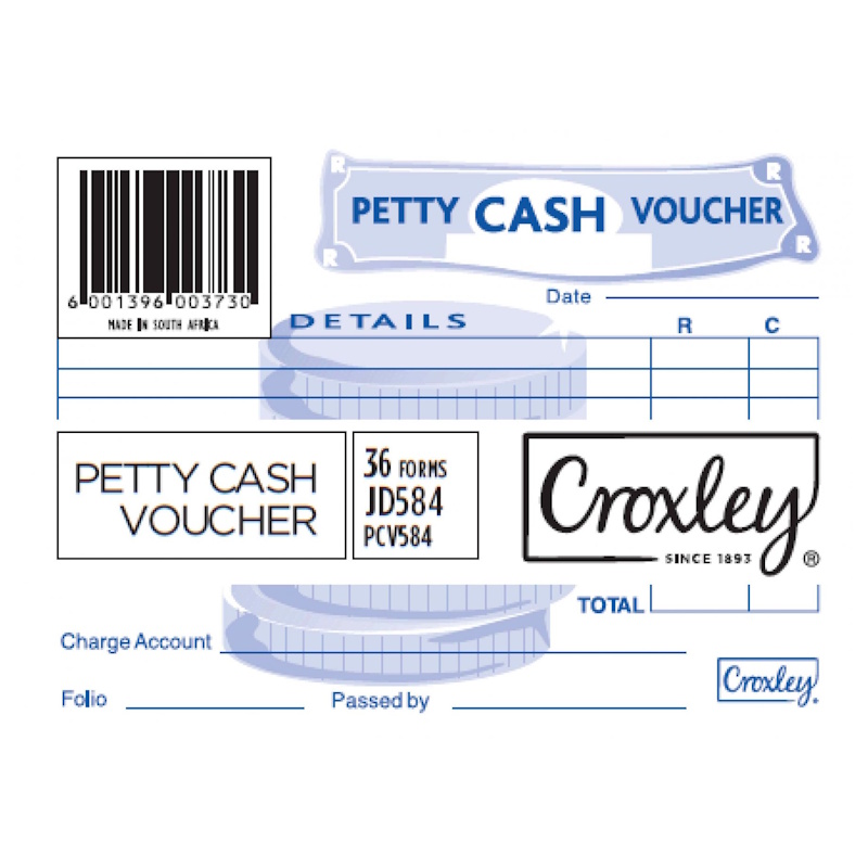 Croxley Petty Cash Voucher JD584 (36)
