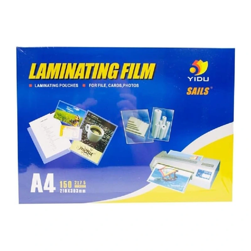 Yidu Laminating Pouch A4 150mic (single)