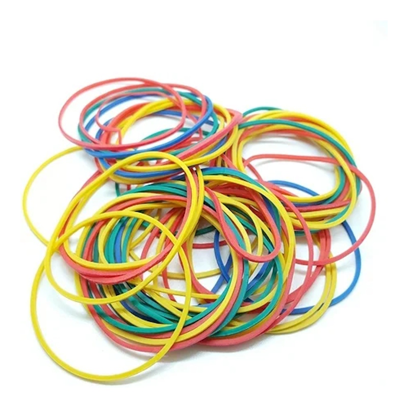 Dala Coloured Rubber Bands (25g)