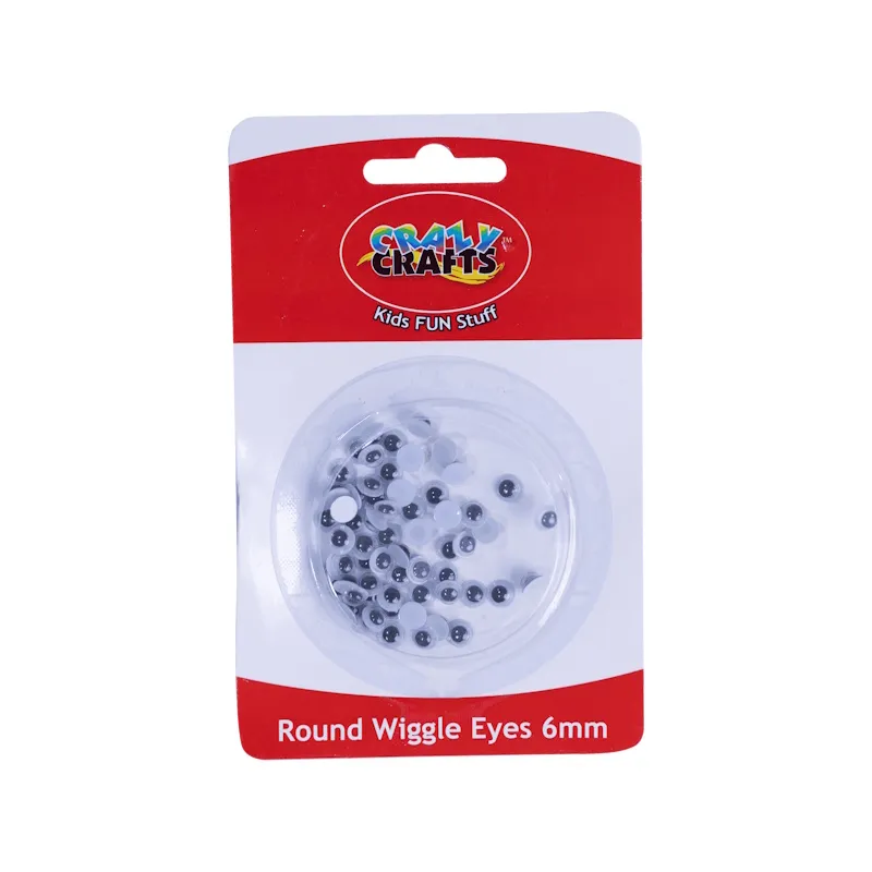 Crazy Craft Googly Eyes (black and white)