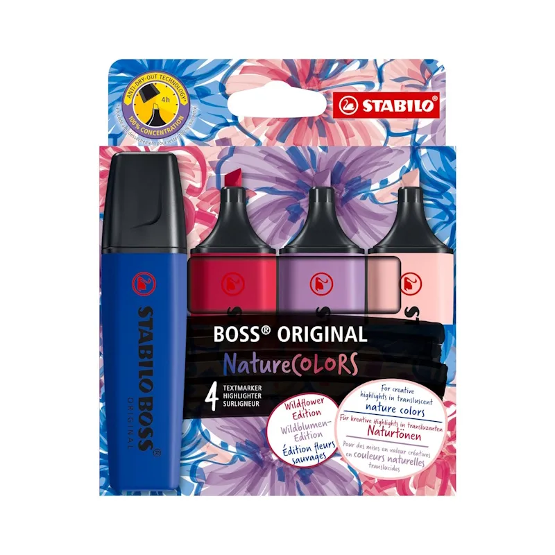 Stabilo Boss Original Nature Colours Wildflower (4)