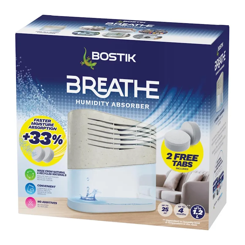 Bostik Breathe Air Moisture Absorber Dehumidifier