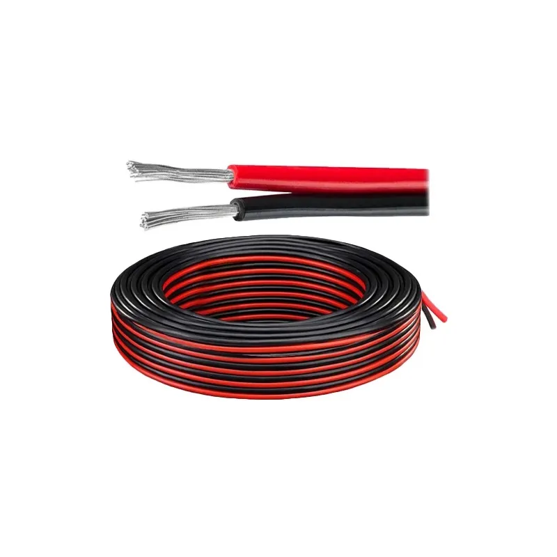 Red and Black Wire 22AWG (5m)