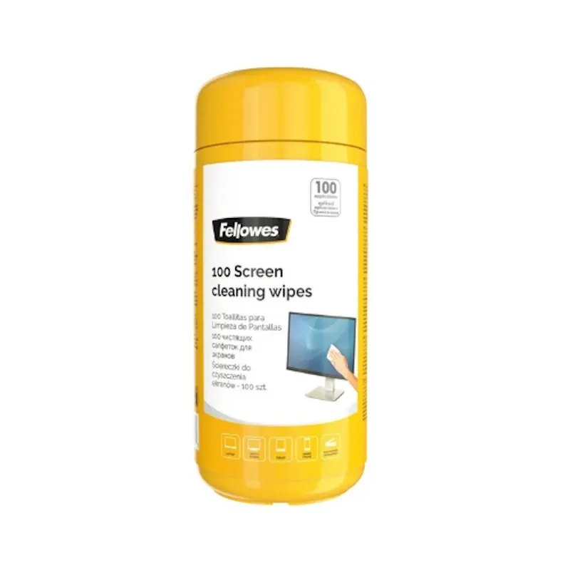 Fellowes PC Cleaning Screen Wipes (100)