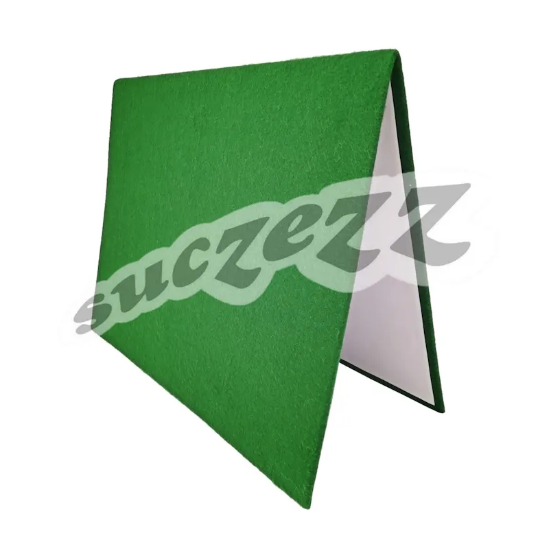 Green Felt Board A2 Fold in Half