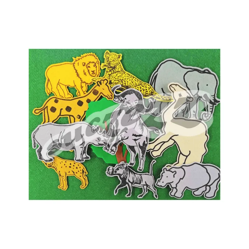 Felt Wild Animals