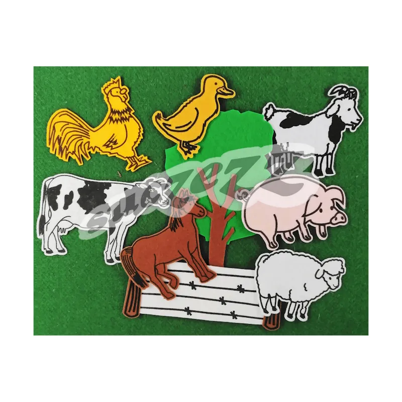 Felt Farm Animals