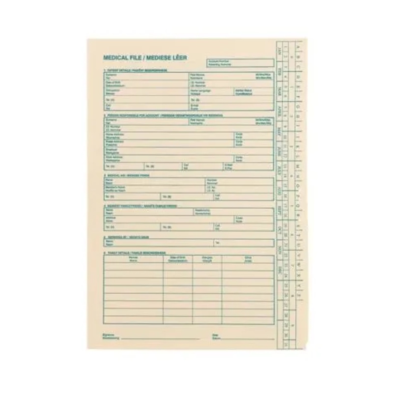 Tidy Files Medical File (T074705)