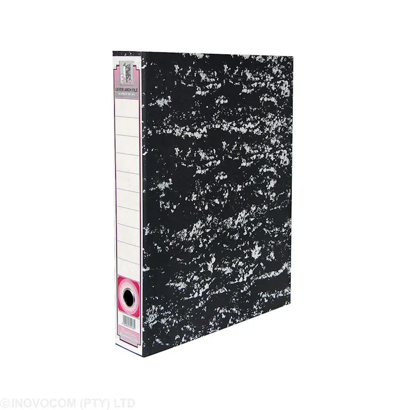 Files Board Lever Arch File 1001 A4 Mini 40mm (mottled black)