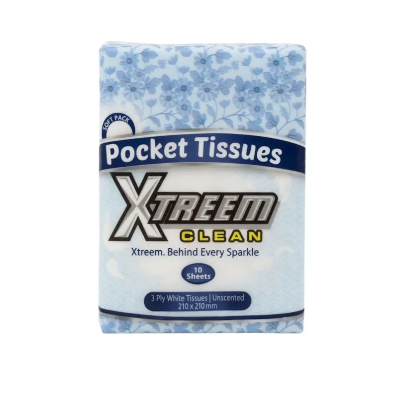 Xtreem Pocket Tissues (10)