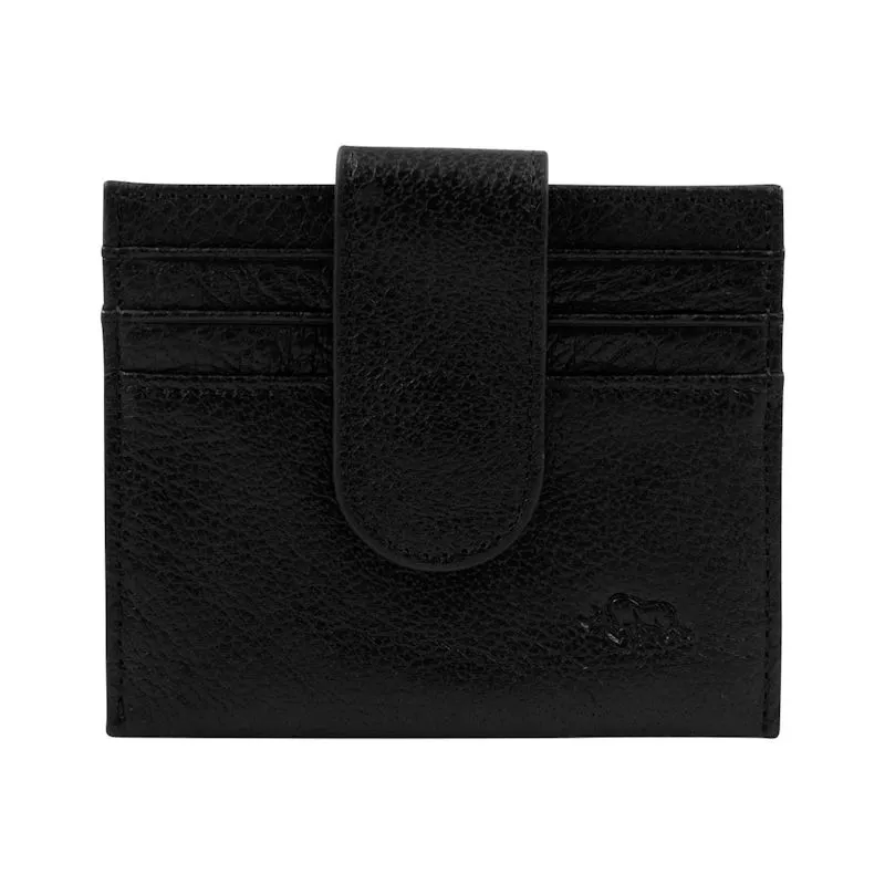 Genuine African Leather Wallet with Zip Closure (WT186)
