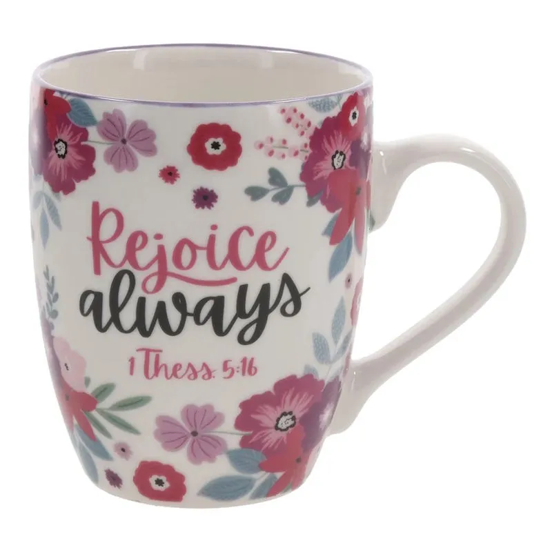 Rejoice Always Ceramic Mug (MUG1292)