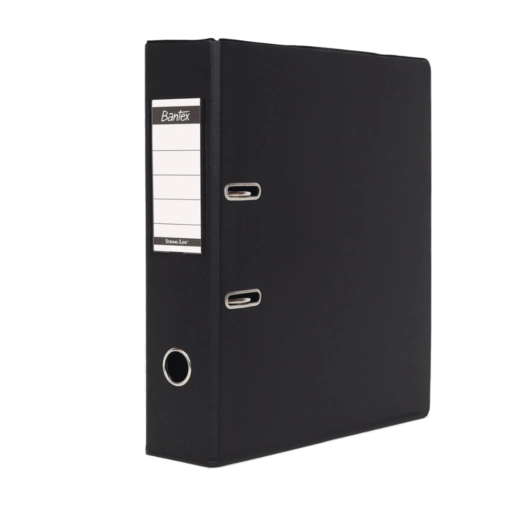 Bantex PVC Lever Arch File A4 70mm (black)