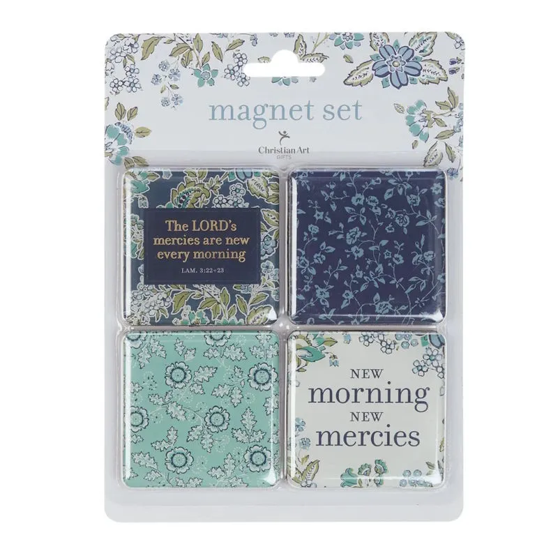 The Lord's Mercies Are New Every Morning Magnet Set (4) (MGS099)