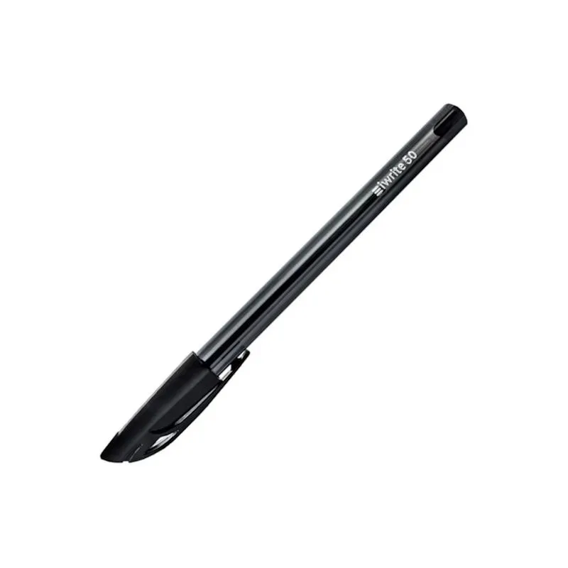 iWrite Ballpoint Pen Solid Colour Barrel IW50 (black)