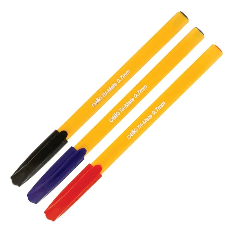 Bic Cello Tri-Mate Ballpoint Pen 0.7 (black)
