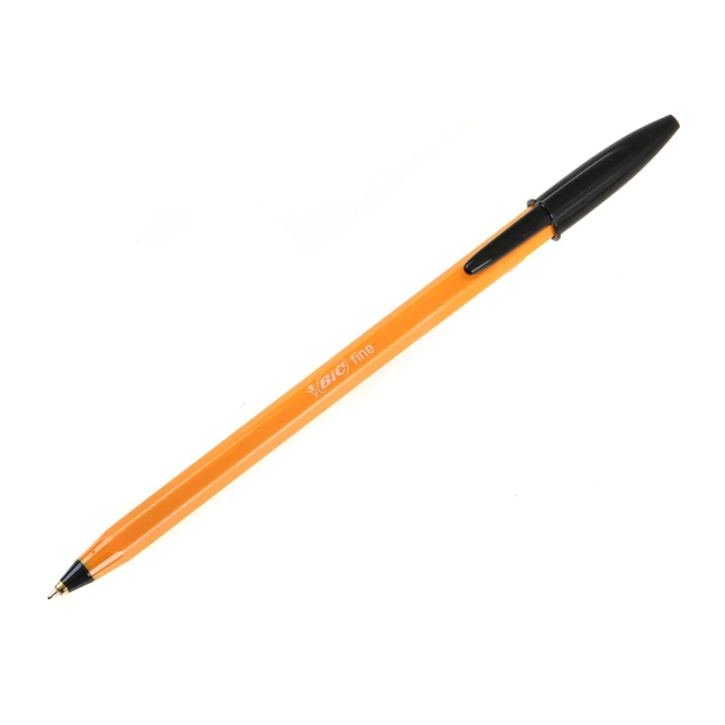 Bic Orange Ball Pen Fine 0.8mm (black)