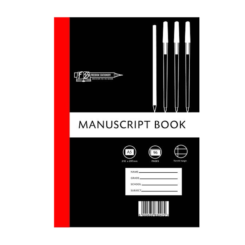 Manuscript Book FM A5 (96 page)