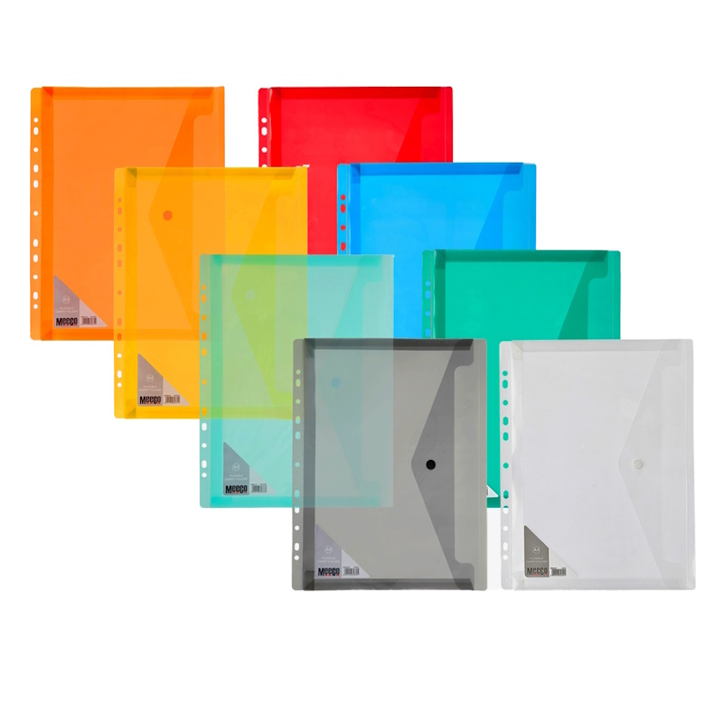 Meeco Fileable Button Envelope A4