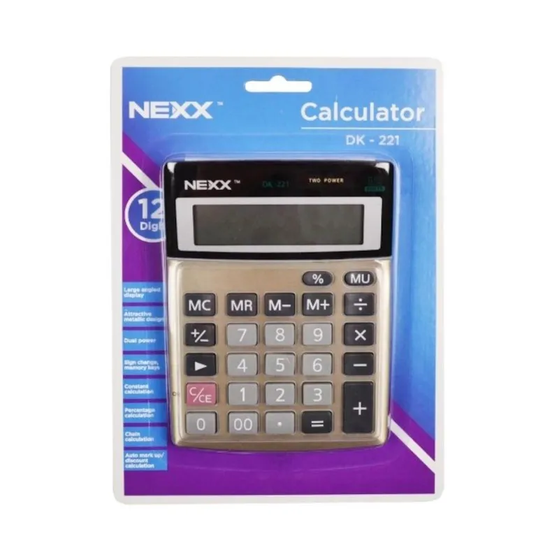 Nexx DK-221 Calculator 12 Digit