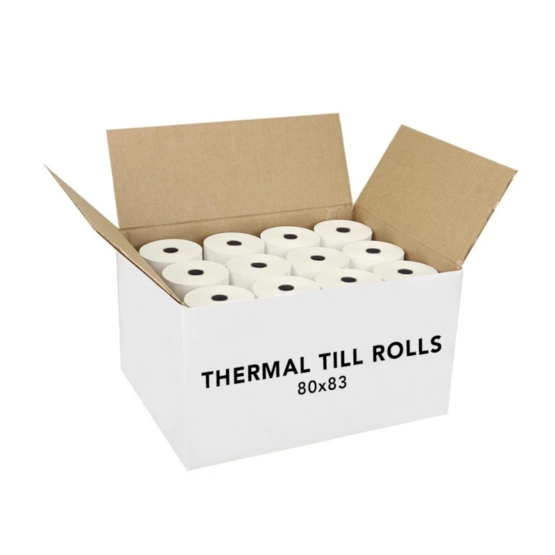 Thermal Till Rolls 55gsm 80mm x 83mm (50)