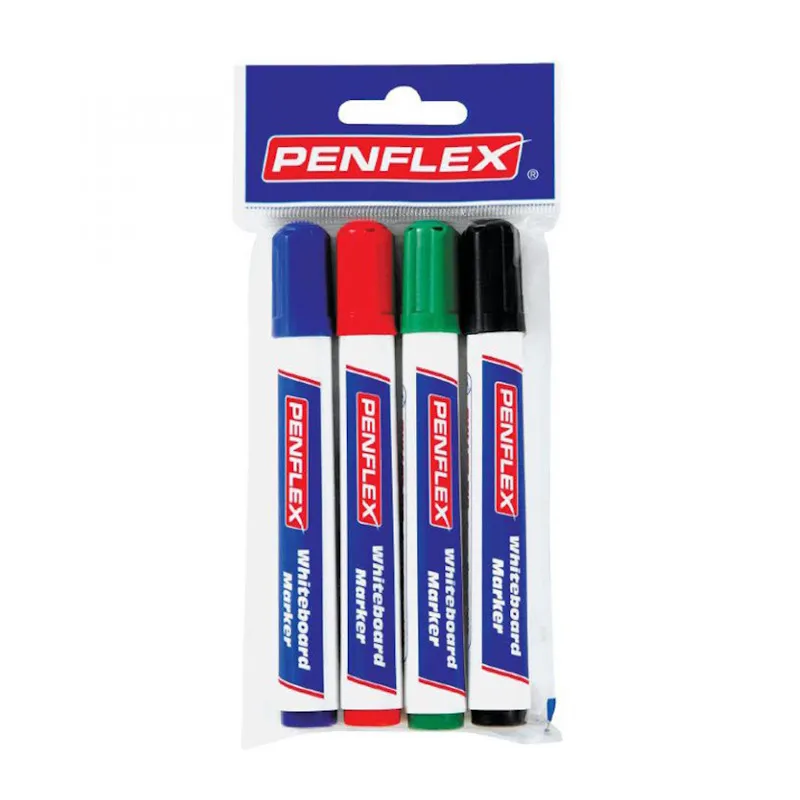Penflex WB15 Whiteboard Marker (4 assorted)