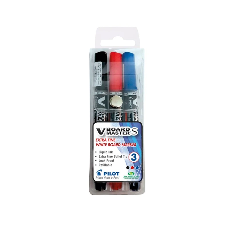 Pilot V Board Master Extra Fine Whiteboard Marker (3)