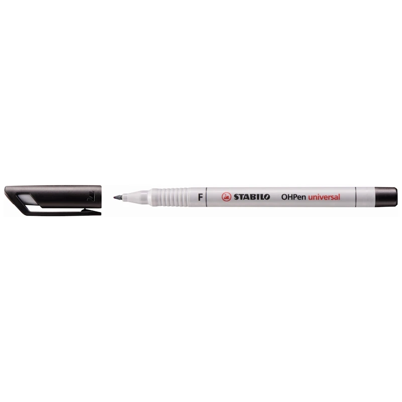 Stabilo OHP Fine Whiteboard Marker (black)