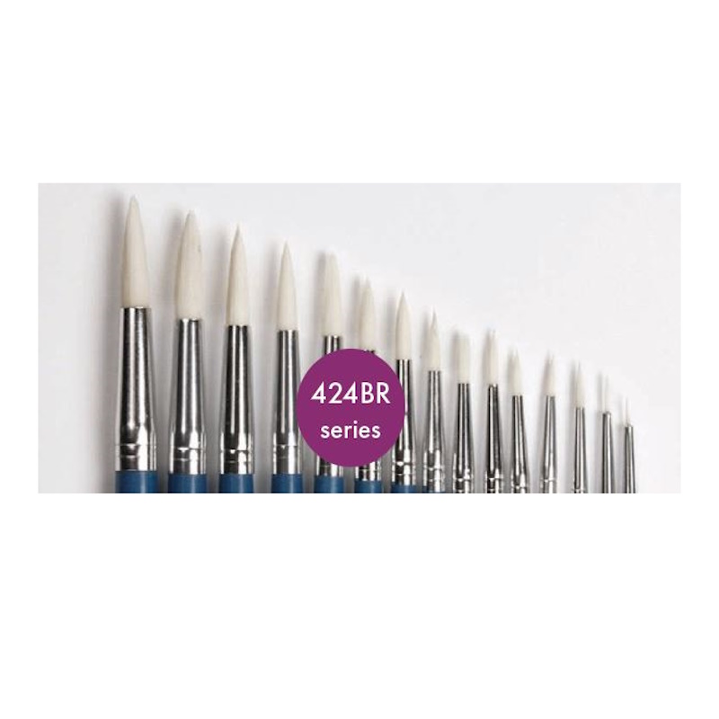 Pro-Art Nylon Brush Blue Round (424BR)