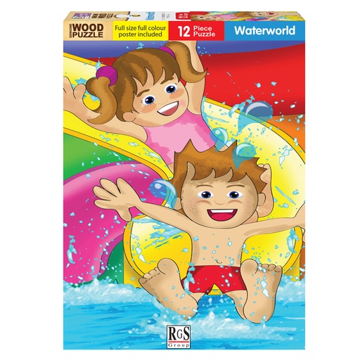 Waterworld Wooden Puzzle (12 pieces)