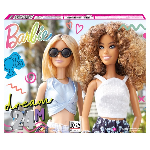 Barbie Dream Team Cardboard Puzzle (24 pieces)