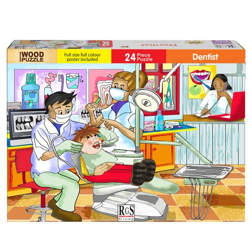 Dentist Wooden Puzzle (24 pieces)
