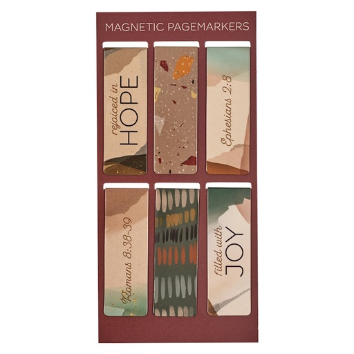 Rejoiced in Hope Magnetic Page Marker (6) (MGB079)