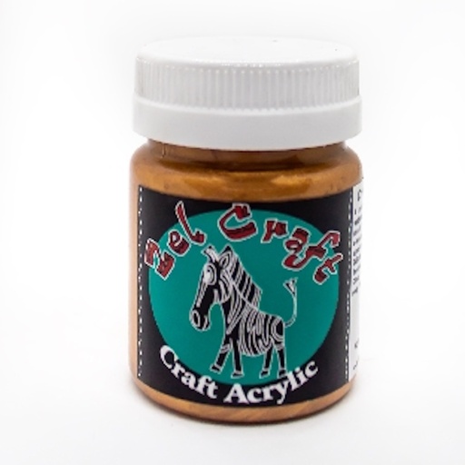 Zel Craft Acrylic Paint 60ml (copper)