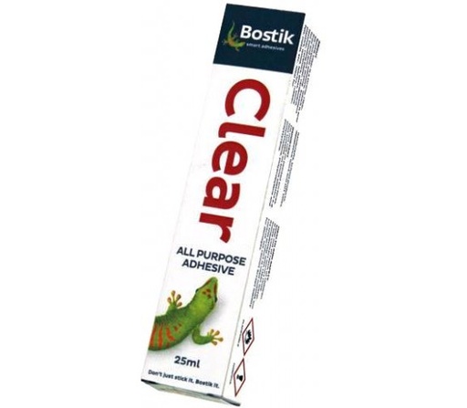 Bostik Clear All Purpose Adhesive (25ml)