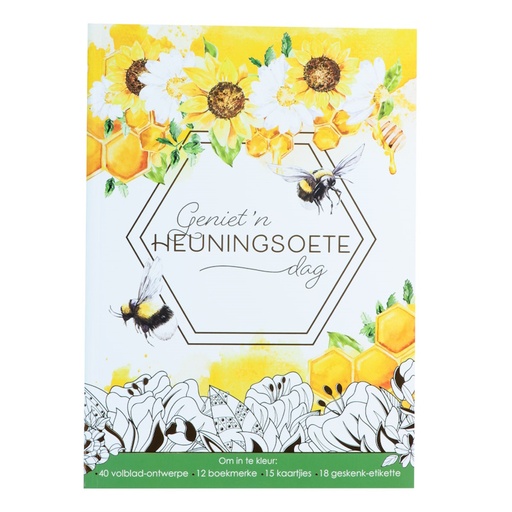Geniet 'n Heuningsoete Dag Volwasse Inkleurboek (CLR099)