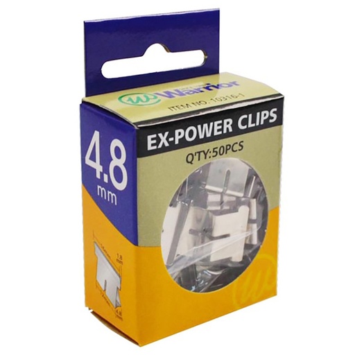 Warrior Nalclips 4.8mm (50)