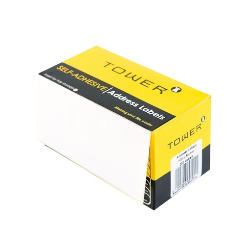 Tower Address Labels 100 x 50mm (white)