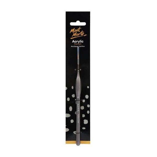Mont Marte Taklon Liner Brush #5/0