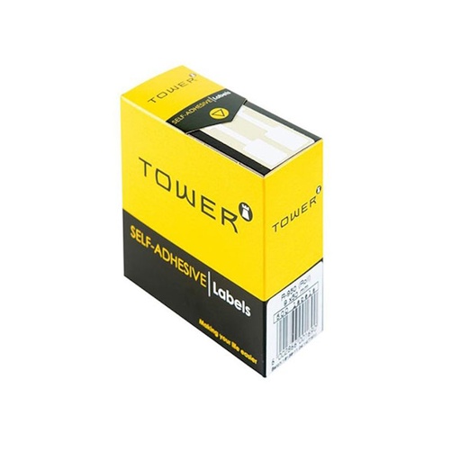 Tower Labels 8 x 50mm (white) (R950)
