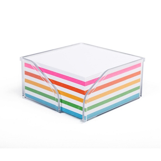 Bantex Memo Half Cube (rainbow)