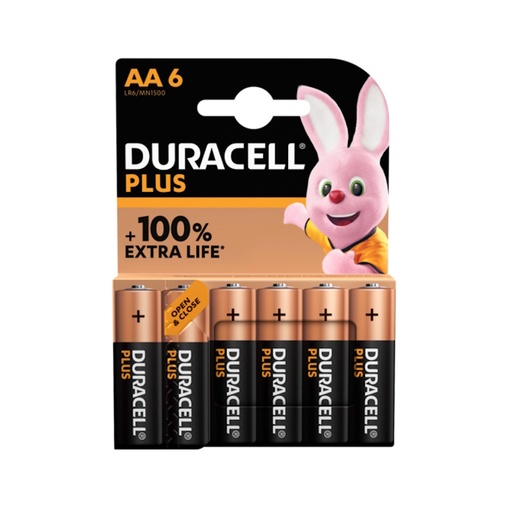Duracell AA Batteries (pack of 6)