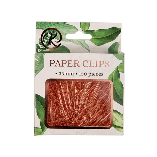 Kenzel Rosegold Paper Clips 33mm (150)